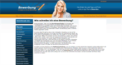 Desktop Screenshot of bewerbung123.net